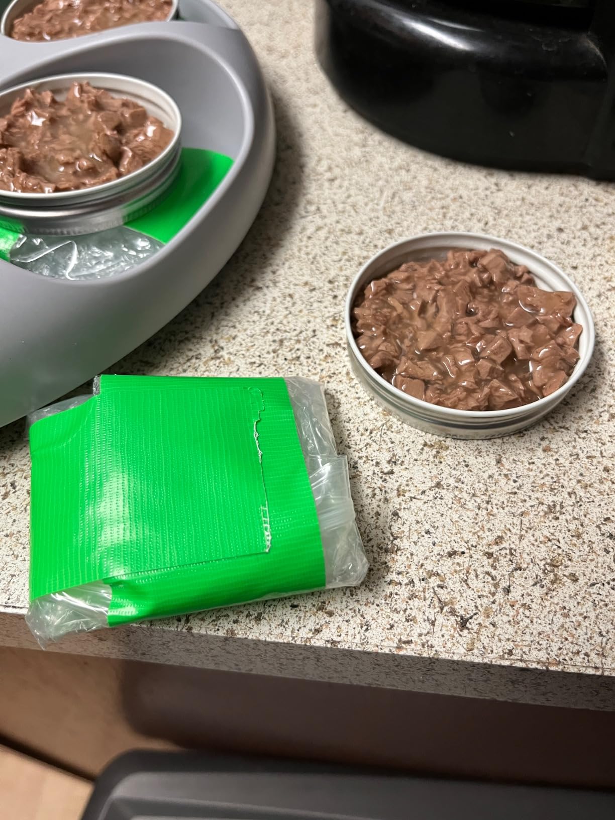 iPettie Donut Frost WiFi 6 Meal Automatic Wet Food Feeder with Ice Packs customer photo 1