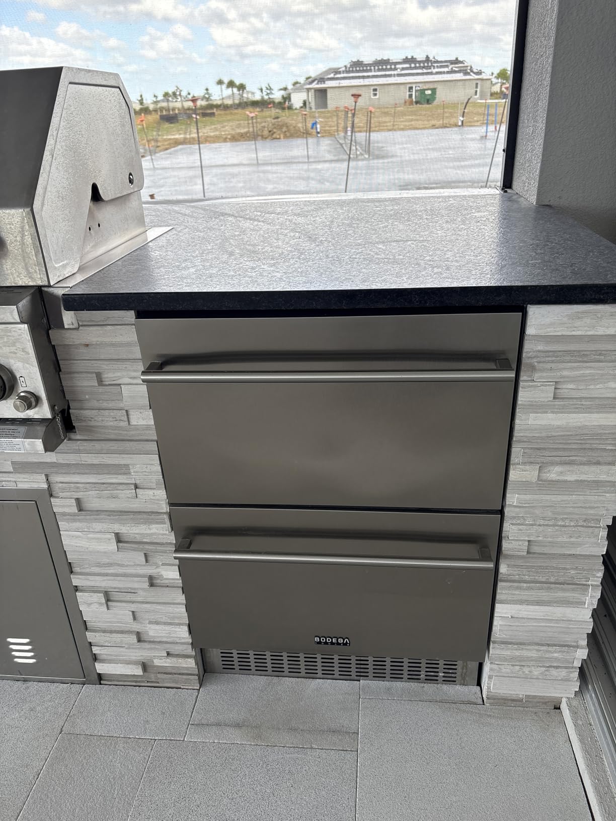 BODEGA 24 Inch Beverage Fridge under Counter, 2 Drawer Outdoor Coolers for Patio and Deck Weatherproof, Stainless Steel Beverage Refrigerator for Beer, Soda, Holds 180 Cans customer photo 1