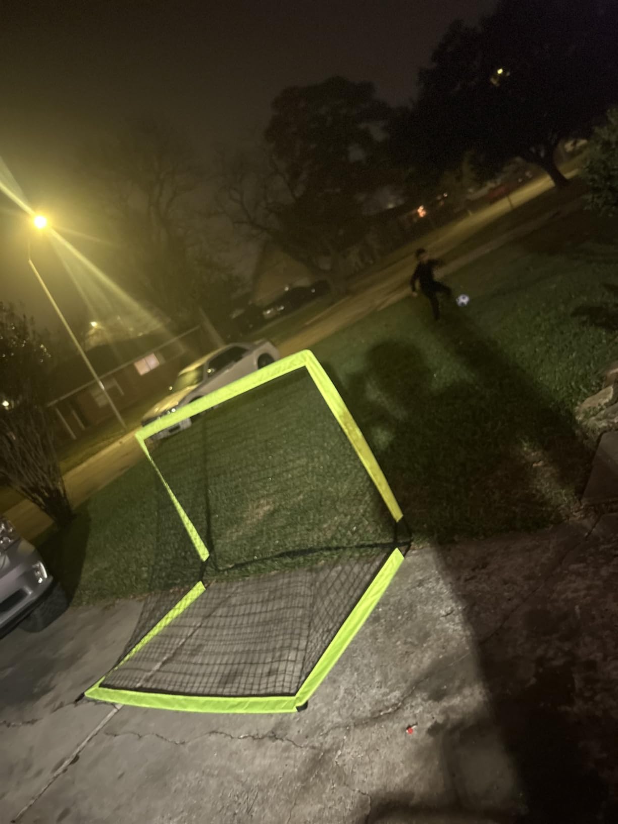 Kids Soccer Goals for Backyard Set of 2, 4 x 3 ft/6 x 4 Toddler Soccer Goal Training Equipment with Soccer Ball, Cones, Pop Up Soccer Net for Kids Age 3-5 4-6 6-8 8-12 10-12 Outdoor Games Sports Gifts customer photo 2