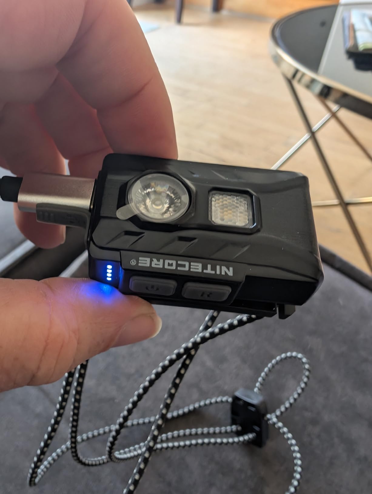 Nitecore NU20 Classic 360 lumens Ultralight Headlamp | USB-C Rechargeable Lightweight for Backpacking, Camping, Running with Auxillary White and Red Light customer photo 2