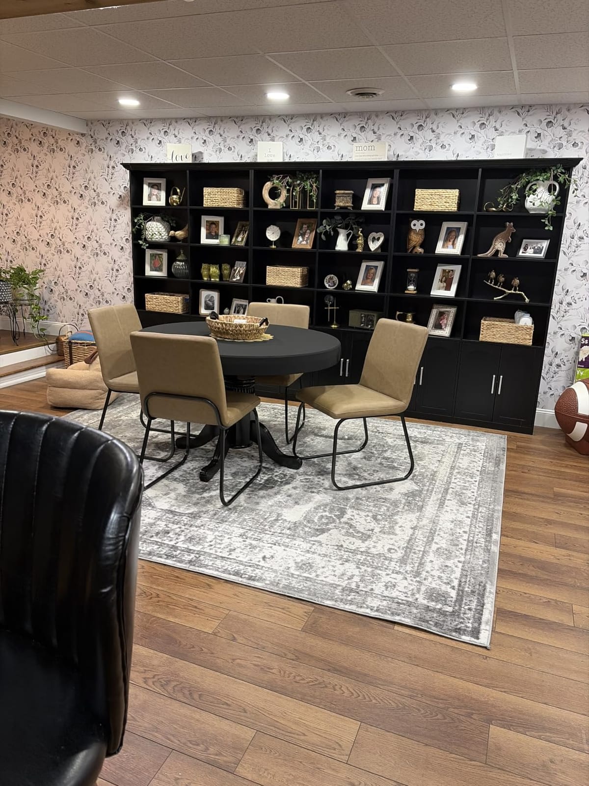 FACBOTALL Bookshelf and Bookcase with Doors, Double Wide Large Bookshelves customer photo 2