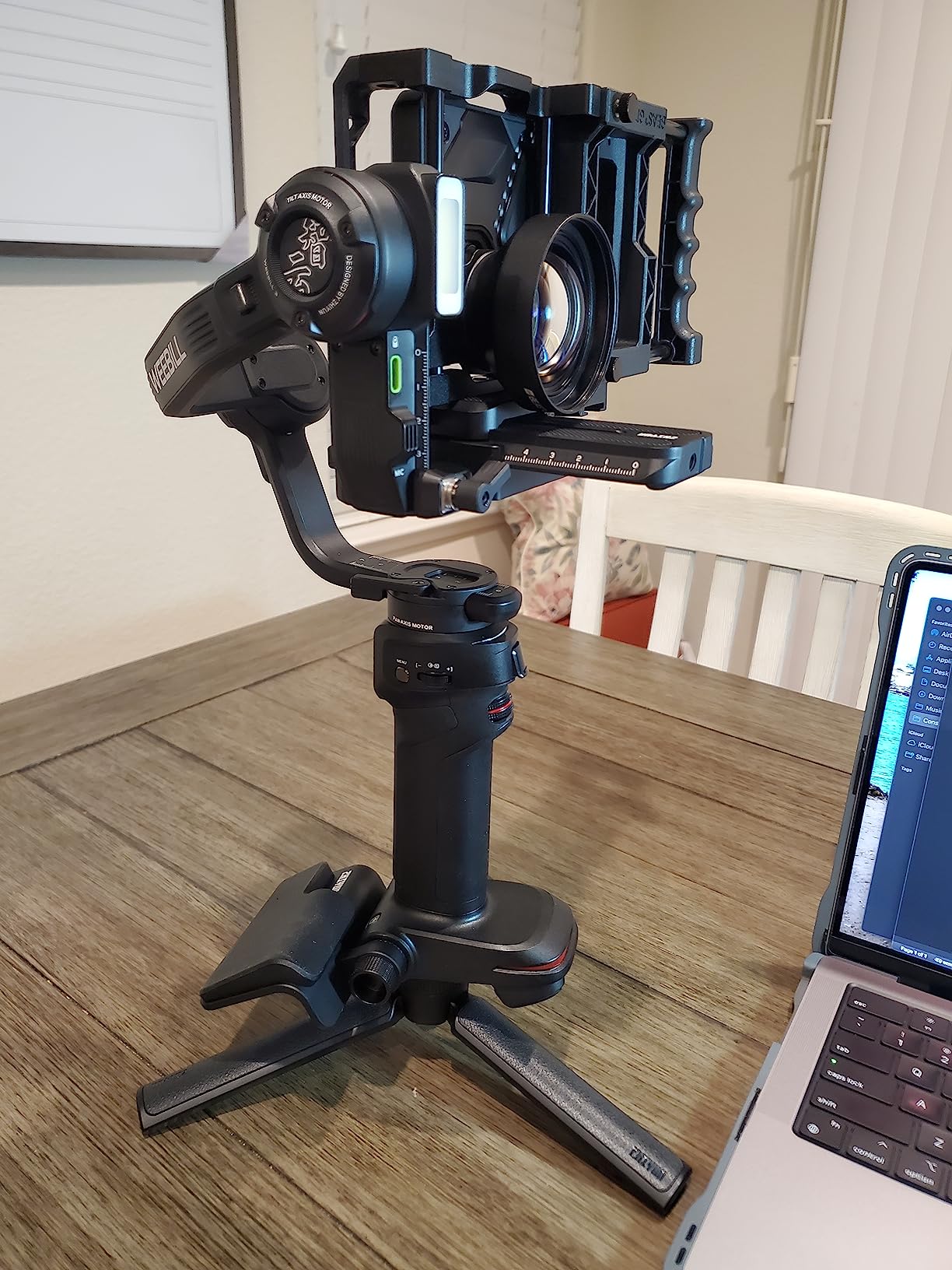 ZHIYUN Crane 4E Camera Gimbal Stabilizer for Canon/Nikon/Sony with Tripod customer photo 2