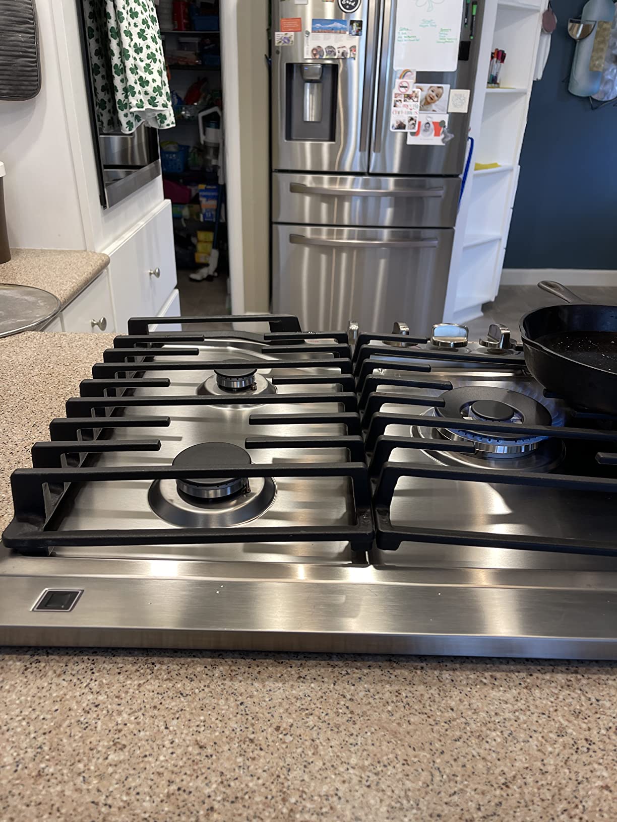 ThermoMate Heavy 30 Inch Gas Cooktop with 5 Italy Sabaf Power Burners, Built In Stove Top of 304 Stainless Steel, Gas Hob NG/LPG Convertible, Thermocouple Protection CSA Certified customer photo 2