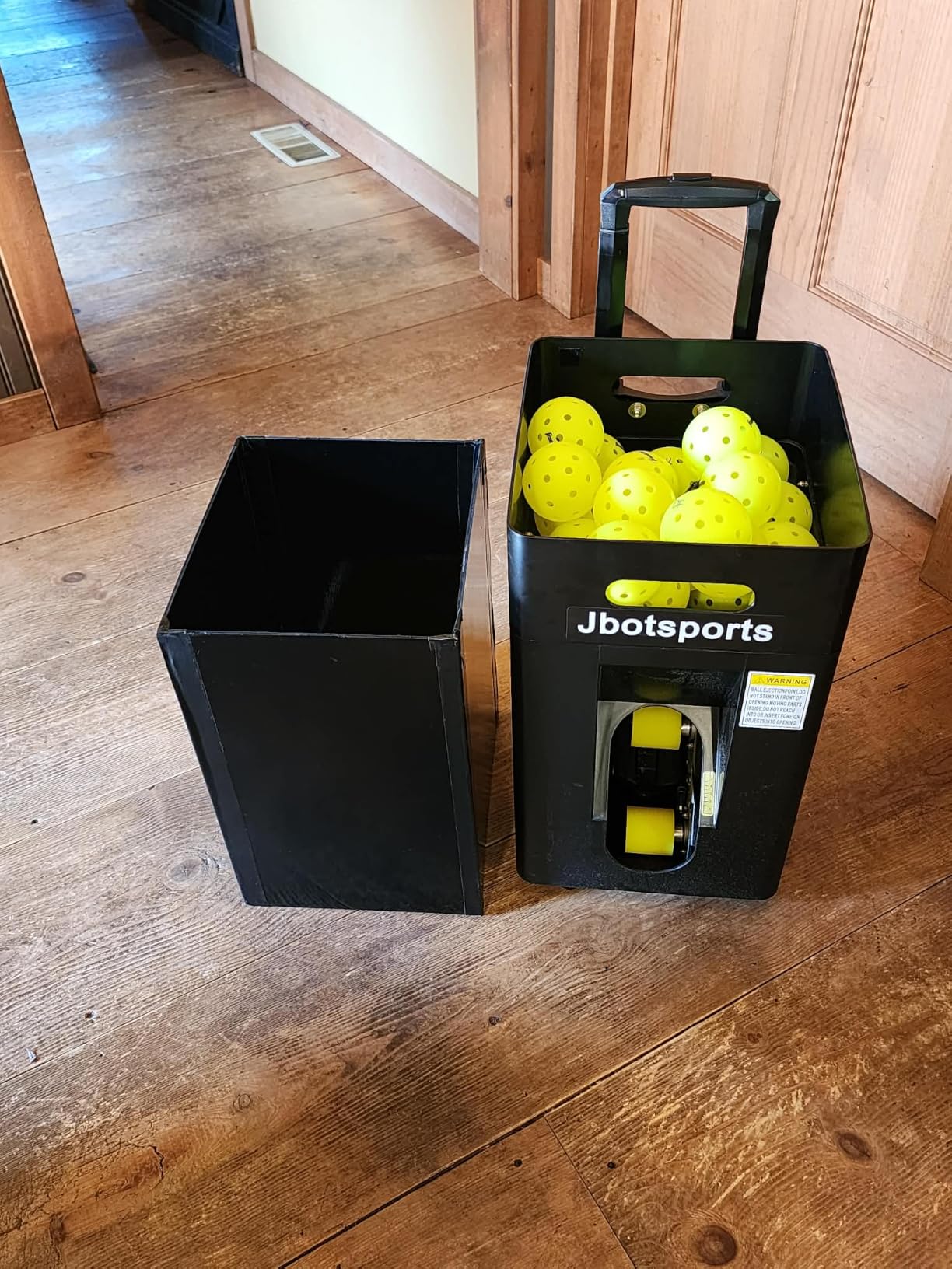 JP02 Portable Pickleball Machine - Swing,Spin Multiple Serve Modes Pickleball Trainer,Ball Thrower for Practice,Adjustable Speed, Elevation, and Frequency Pickleball Launcher customer photo 2