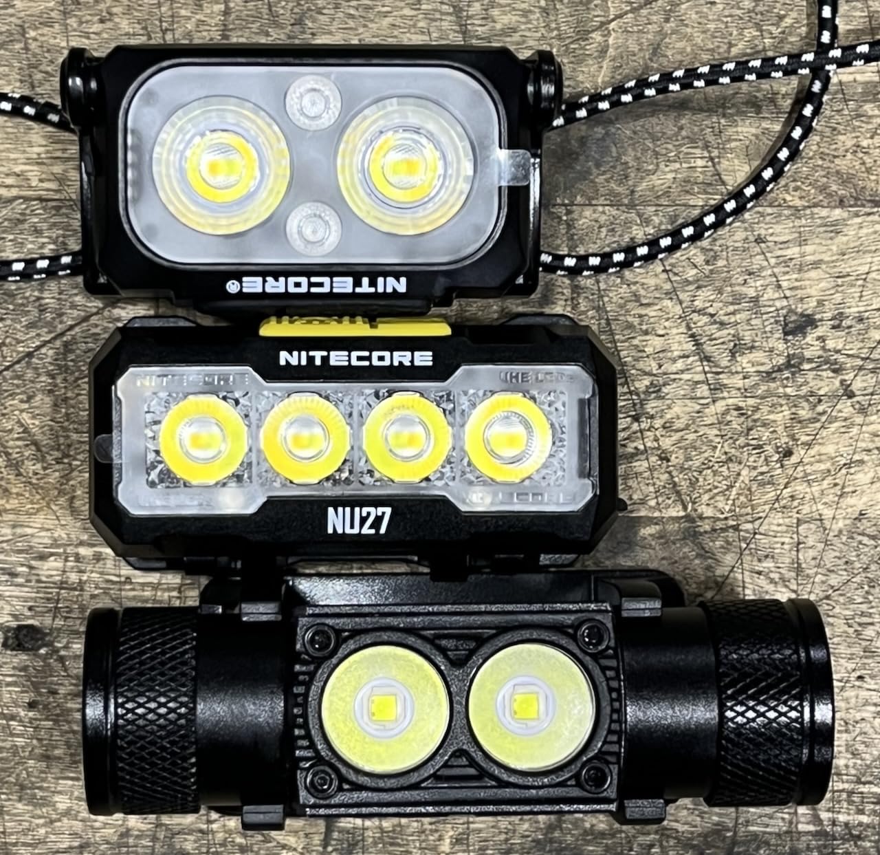 Nitecore NU27 600 Lumens Running Camping Headlamp, USB-C Rechargeable with Warm, Neutral and Cool White Lights, Red Light, Including NitecoreS Sticker (Black) customer photo 1