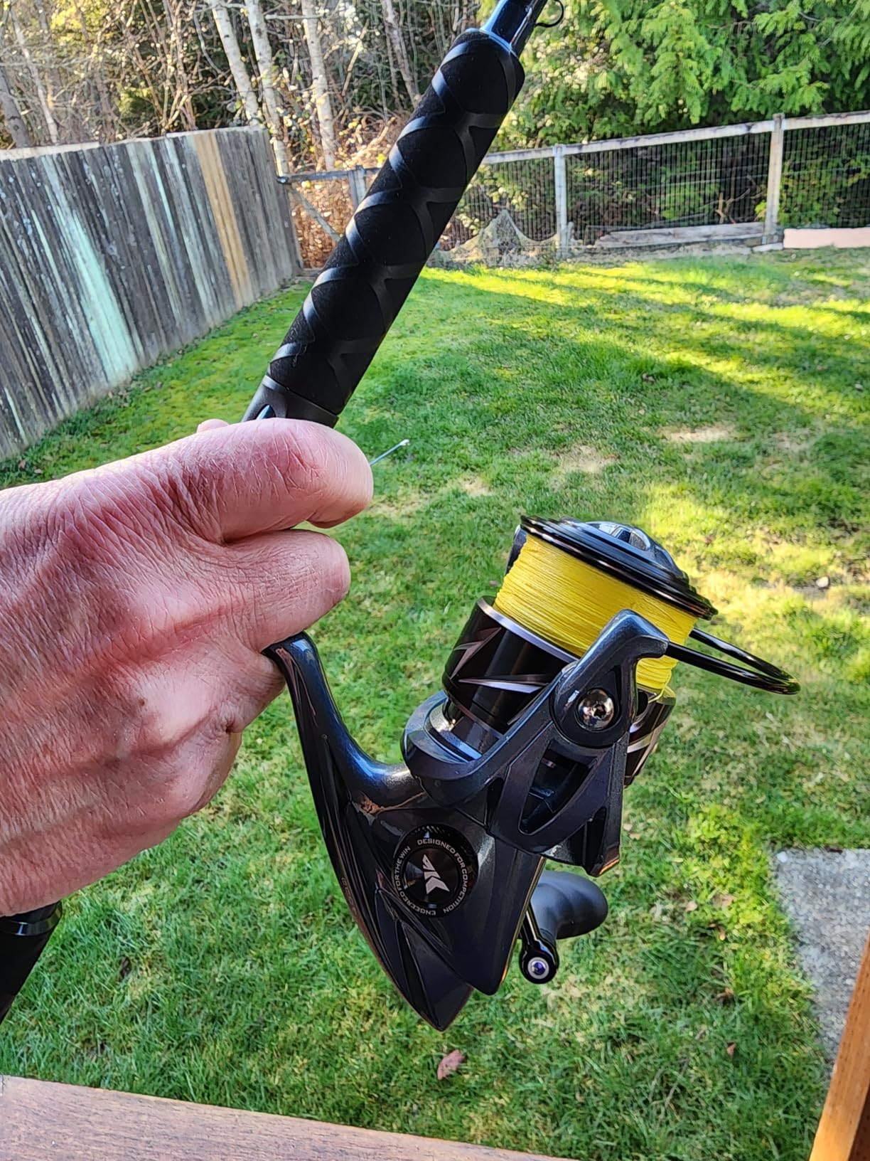 KastKing Rekon Saltwater Fishing Rod and Reel Combo, Spinning Reel Combo customer photo 2