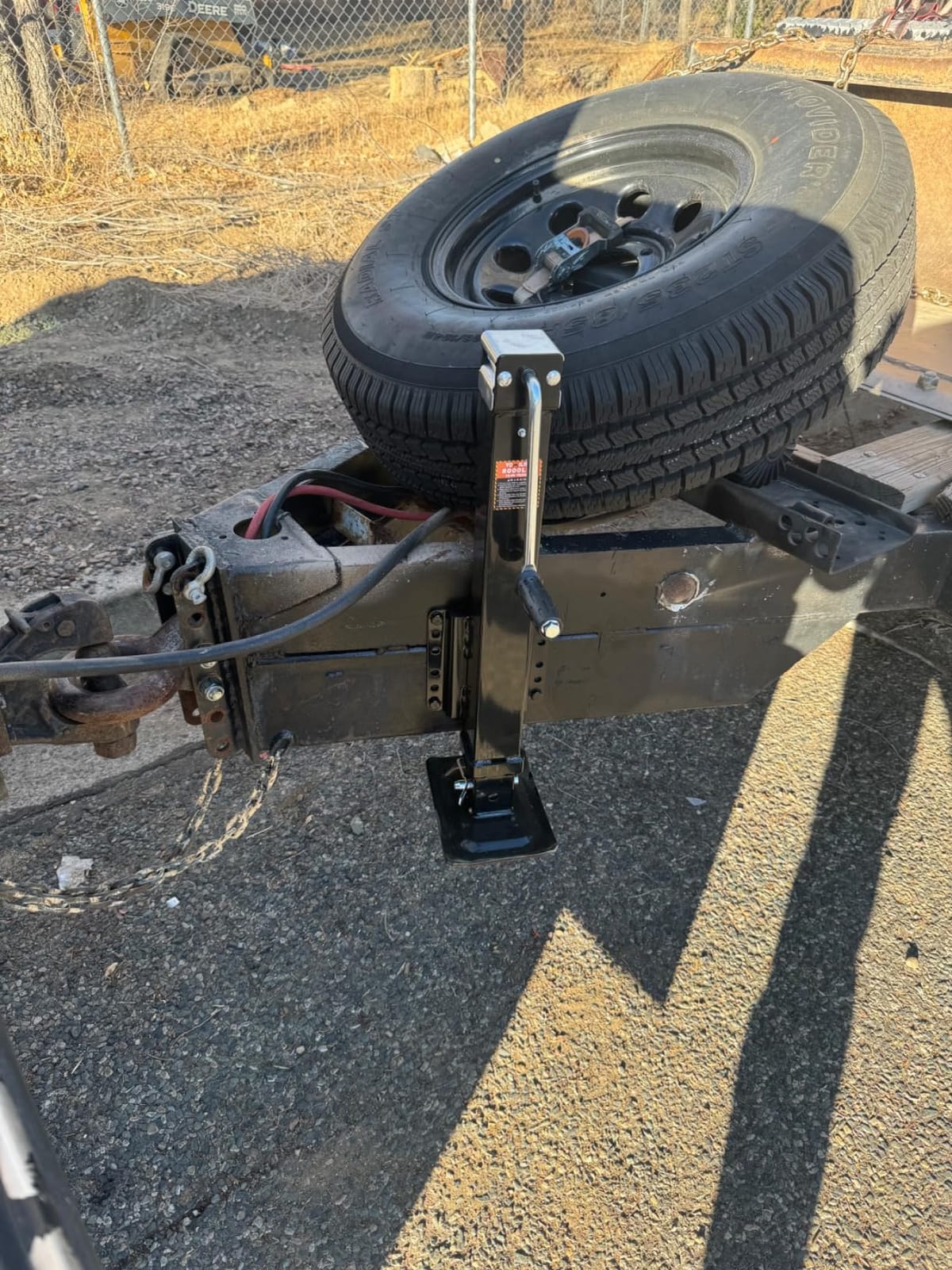 YOMILINK 8000 lbs Trailer Jack, Bolt-On, 28.6
