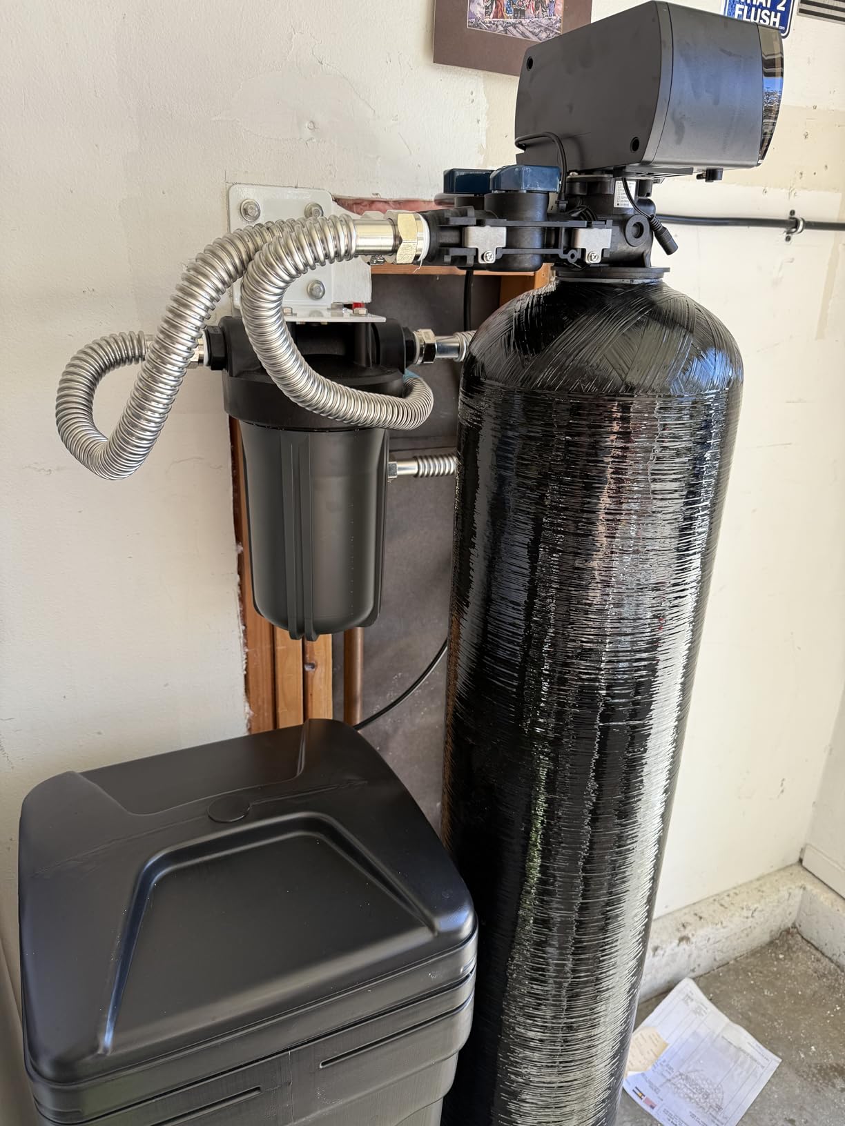 Aquasure Harmony Series 50,000 Grains Whole House Water Softener with High Performance Automatic Digital Metered Control Head with Pre-Filter customer photo 1