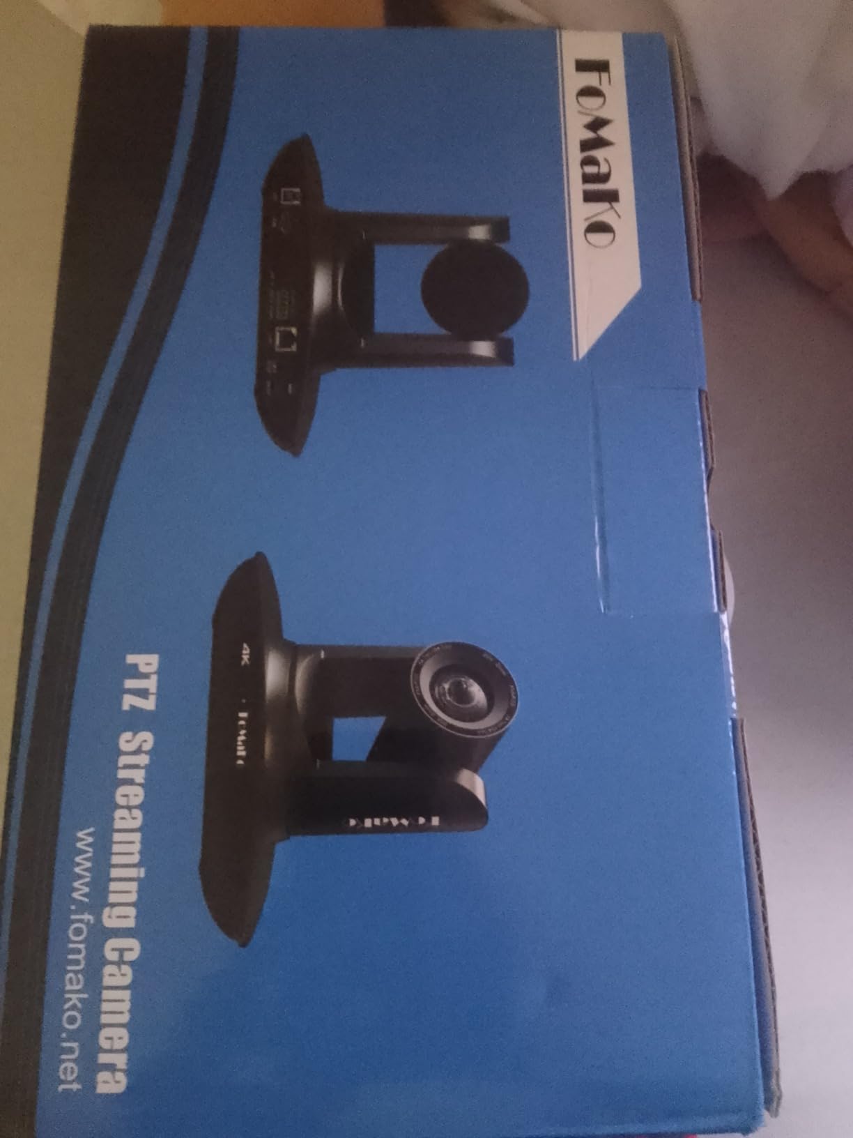 FoMaKo 4K HDMI PTZ Camera NDI AI Auto-Tracking(Gen 3), NDI HX3 Certified, 20X Optical Zoom,USB 3.0 LAN HDMI PTZ Camera 4K for Church, Worship, Education, Conferences,(NDI License Included), K20UH customer photo 1