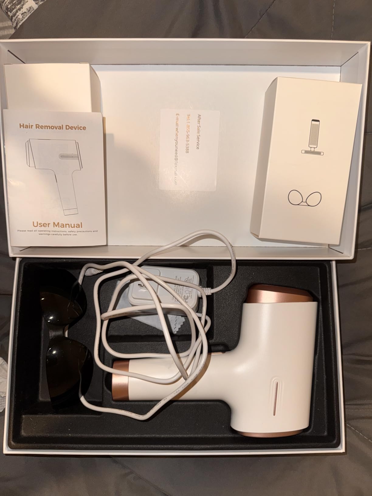 Ubroo IPL Laser Hair Removal Device, 2026 Home Cooling IPL, Gift for Women customer photo 1