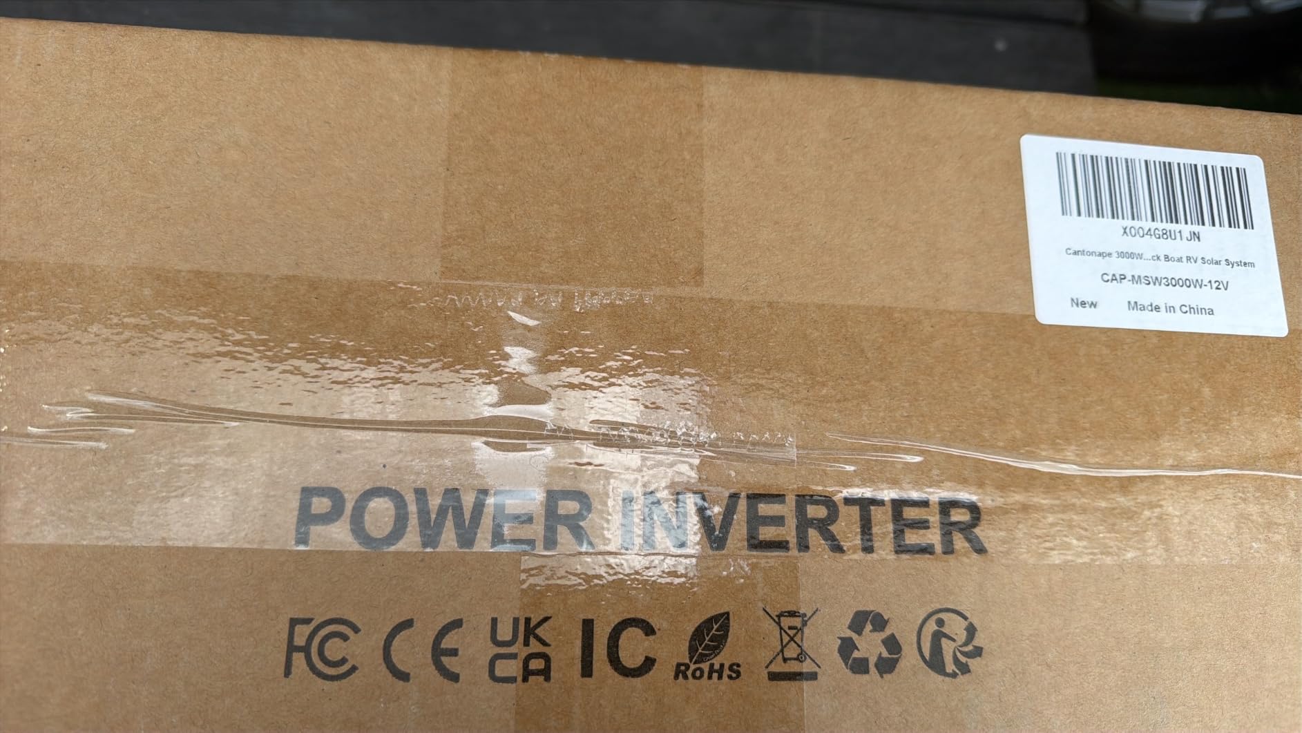 Cantonape 3000W Power Inverter 12V to 110V/120V DC to AC with LCD Display customer photo 2