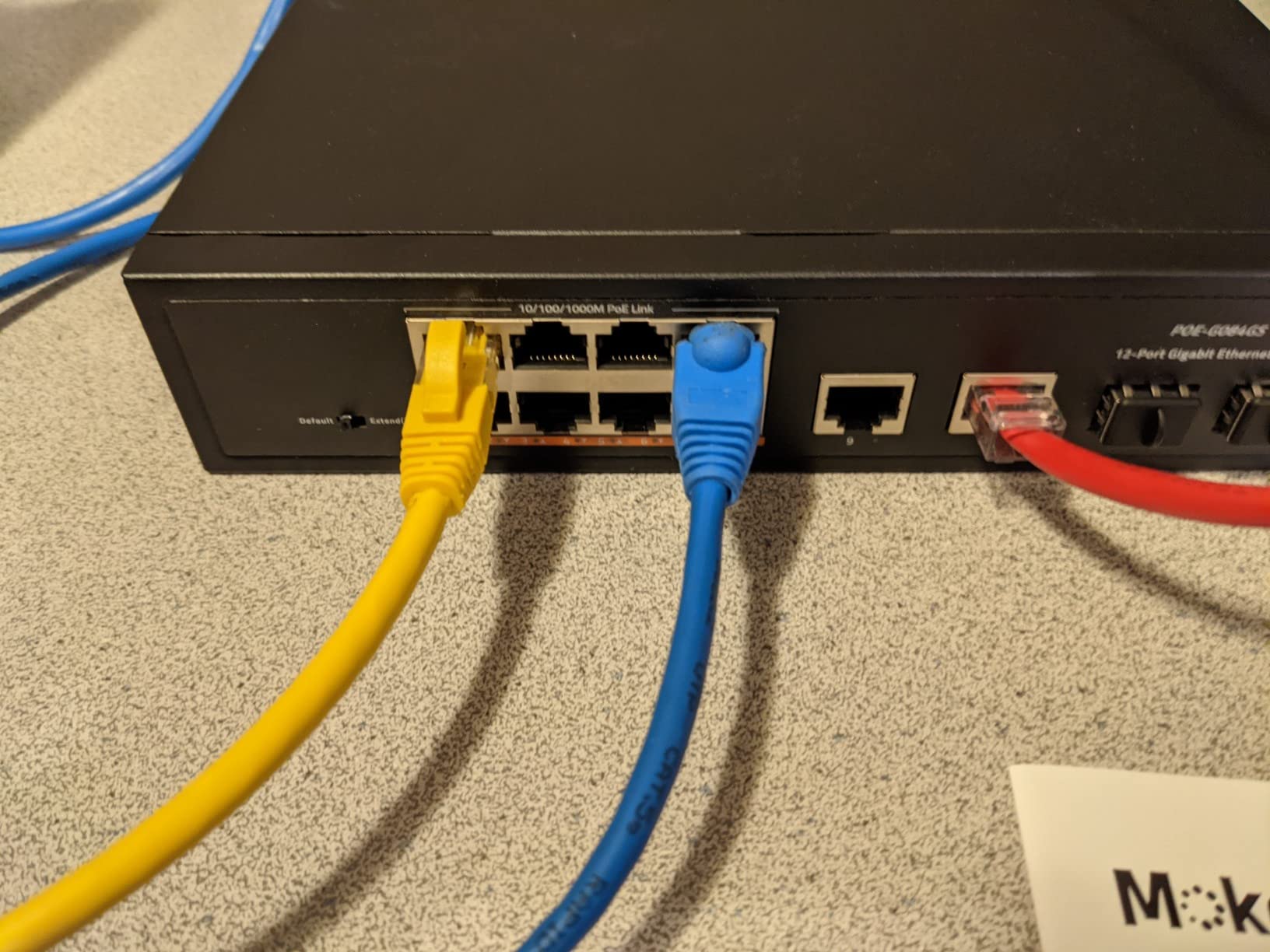 MokerLink 24 Port 2.5 Gigabit PoE Web Managed Switch with 2x10G SFP, 24 Port PoE IEEE802.3af/at/bt, 513W, L2 Managed Rack Mount Network Switch customer photo 2