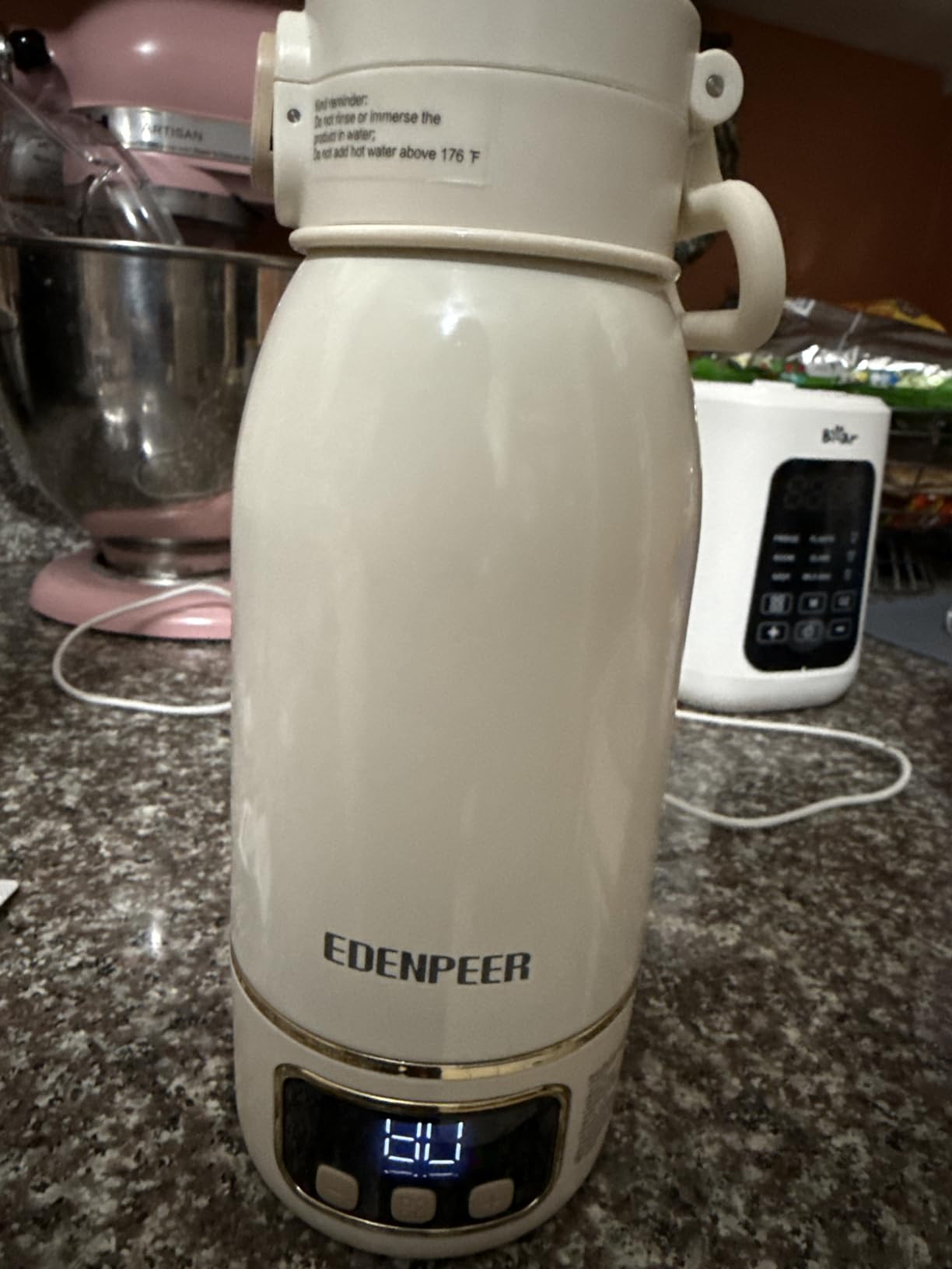 Portable Bottle Warmer for Travel, Heats for Breastmilk & Formula & Water customer photo 2