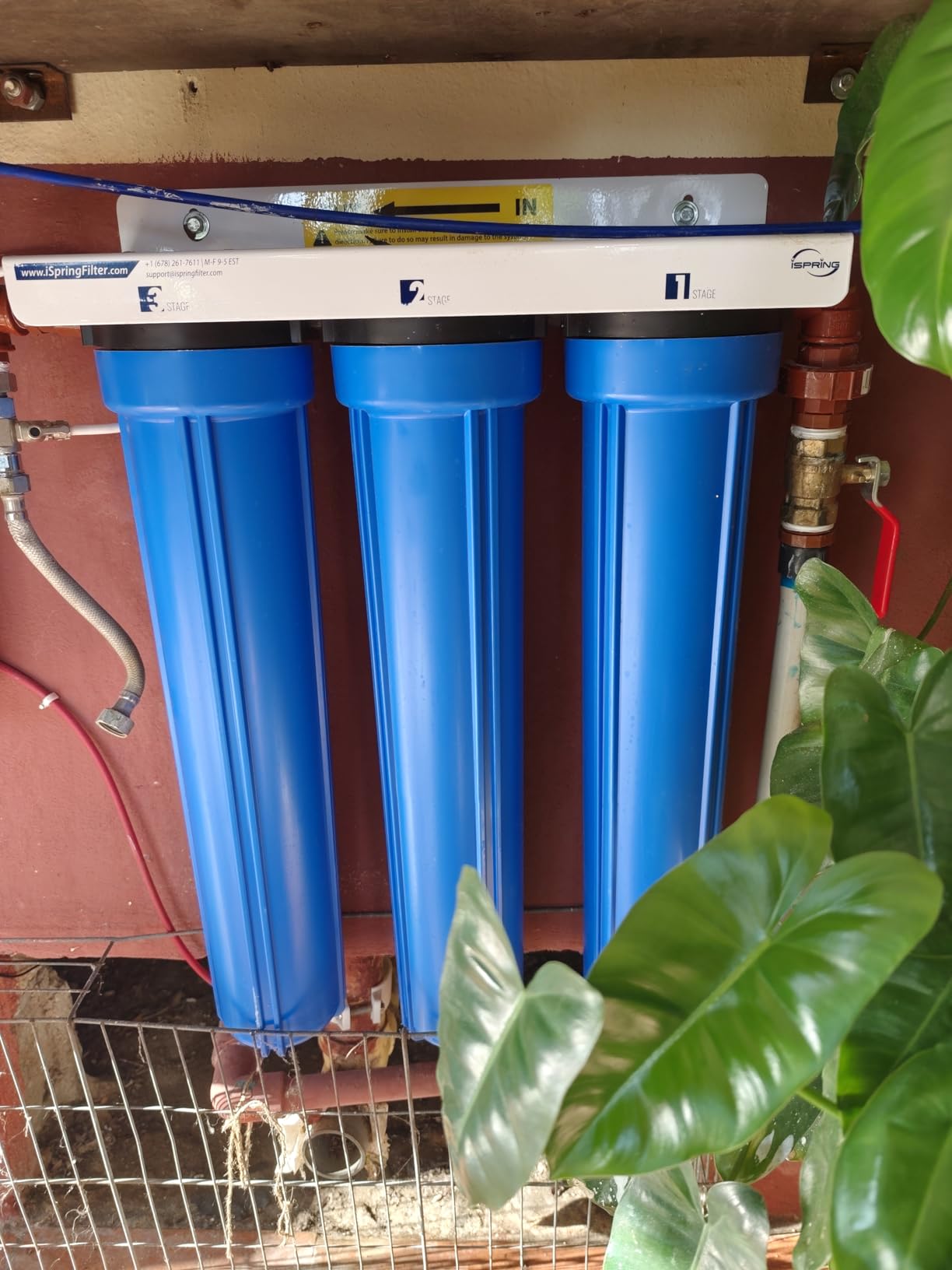 iSpring Heavy Metals Whole House Water Filter System w/Clear Housing customer photo 1