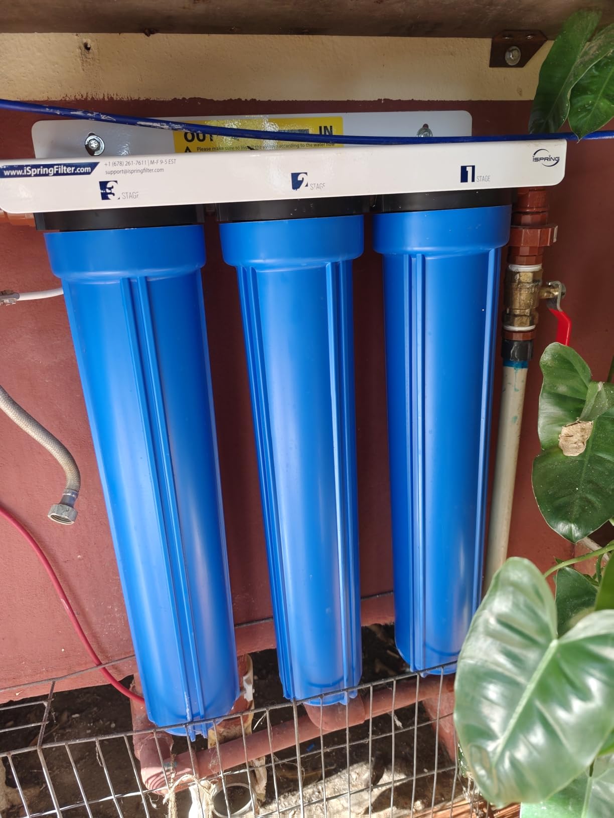 iSpring Heavy Metals Whole House Water Filter System w/Clear Housing customer photo 2