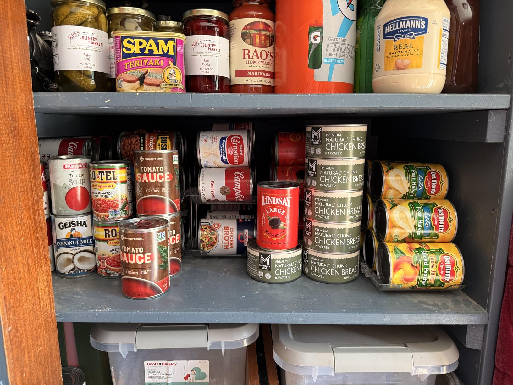 Can Organizer for Pantry, 3 Tier Rolling Can Storage Organizer Pantry customer photo 1