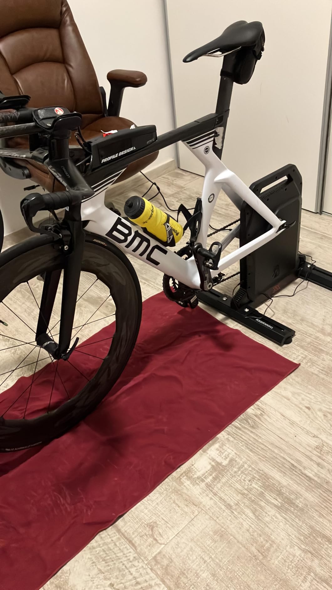 ThinkRider XXPRO Smart Bike Trainer,2500W,25% Gradient,ANT + & BLE customer photo 1