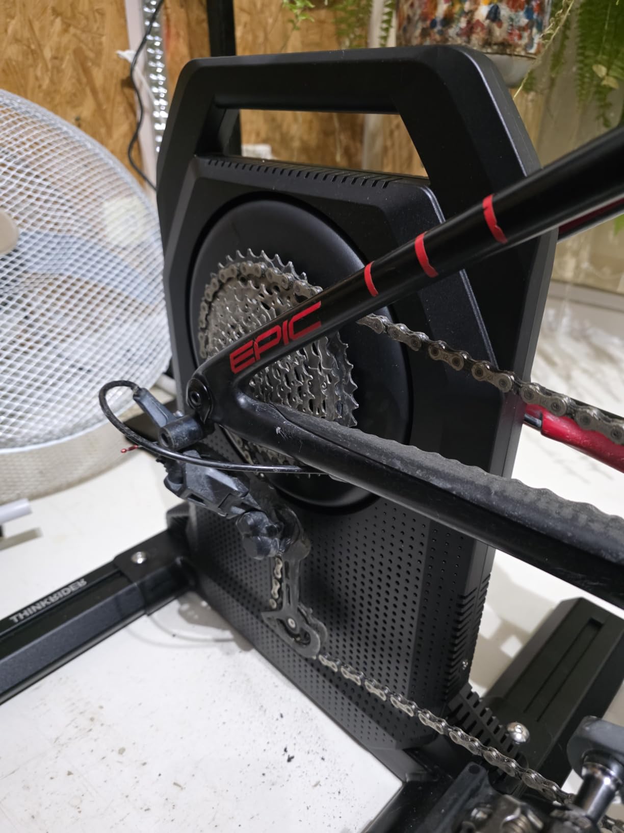 ThinkRider XXPRO Smart Bike Trainer,2500W,25% Gradient,ANT + & BLE customer photo 2