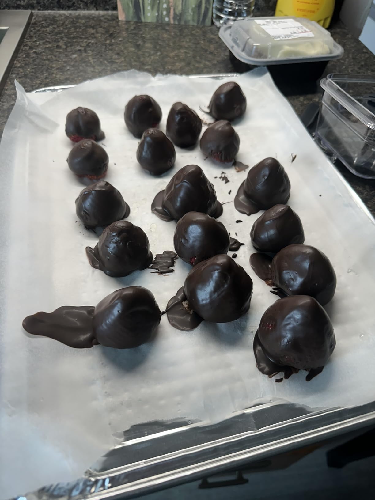 LUSHYUM Electric Chocolate Melting Pot with 2 Insert Pots, 4-Cup Chocolate customer photo 1