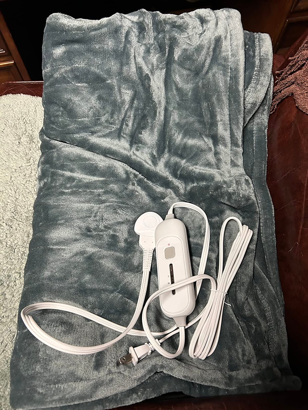 COMFIER Heating Pad with Graphene Heat & Massage for Back FSA Eligible Item customer photo 2