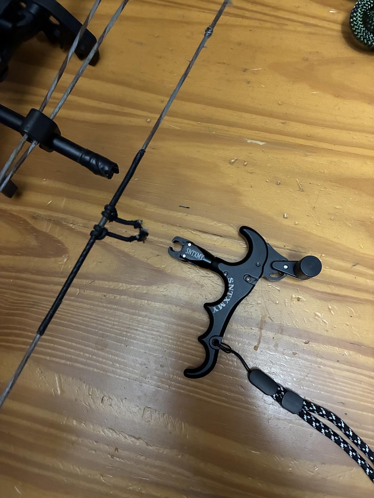 sntxmy Bow Release for Compound Bow, Archery Release Trigger, Compound Bow Release, Thumb Release. customer photo 2