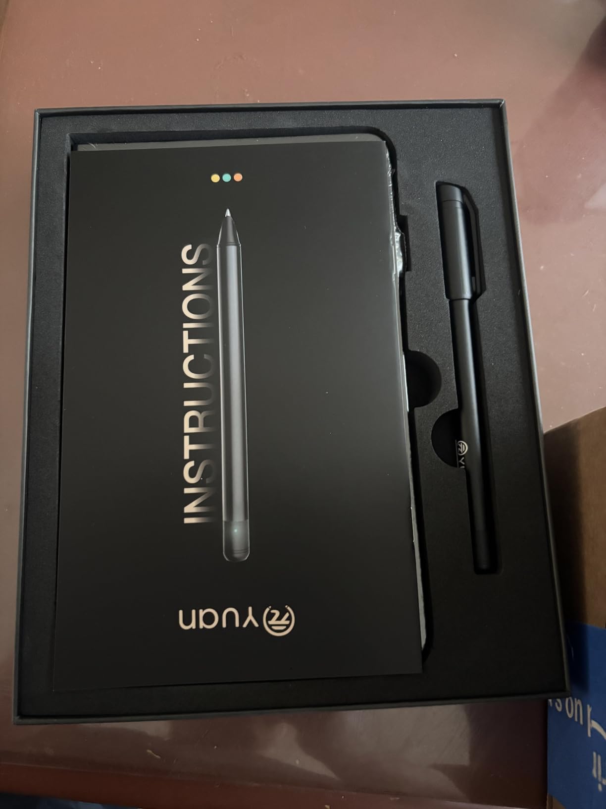 Yuan Digital Smartpen Writing Set, Smart Pen and Notebook for Note Taking customer photo 1