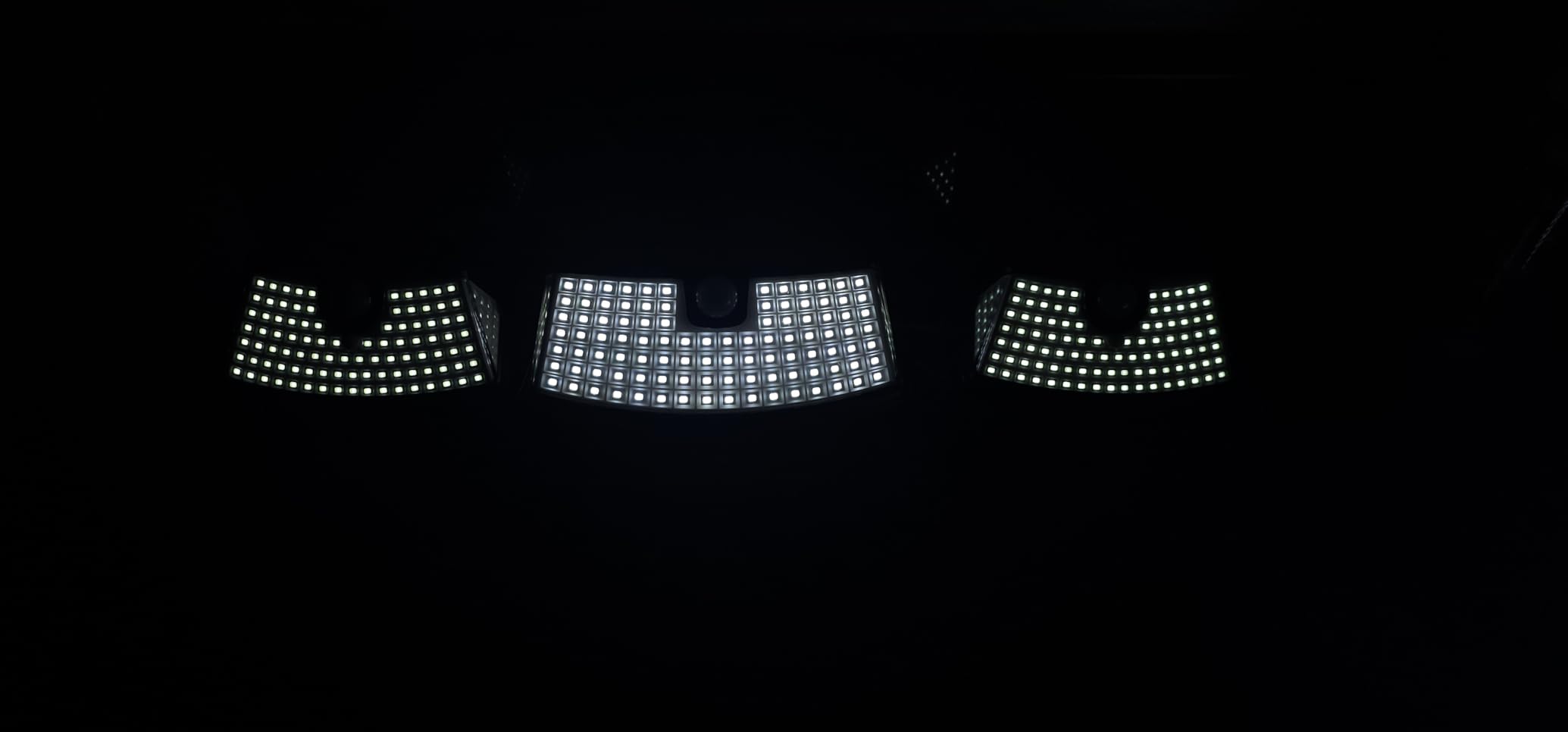 Aootek Solar Motion Sensor Lights Outdoor 120 LEDs, Black, 8 Pack customer photo 2