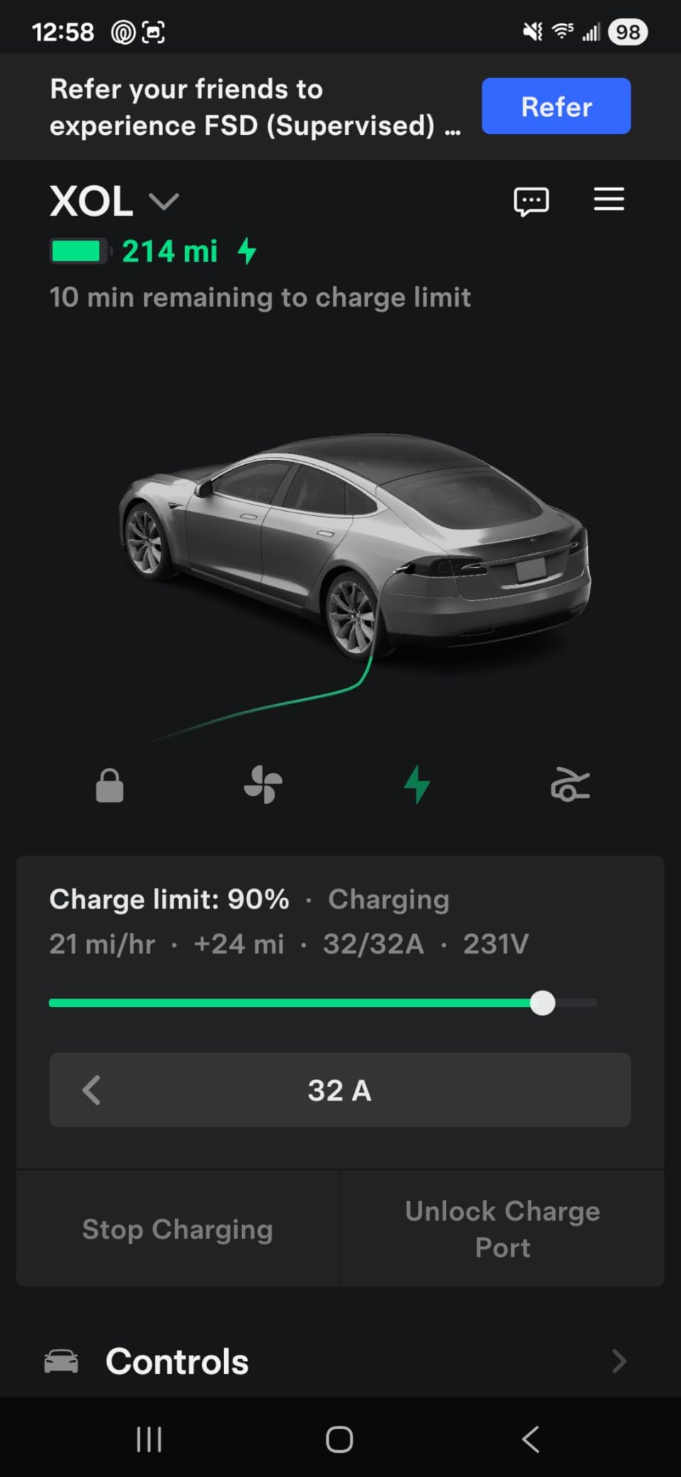 Level 2 EV Charger, 32A/7KW Electric Vehicle Portable Charger with 20FT Cable, Home EV Charging Station, 240V NEMA 14-50 Plug, for All SAE J1772 customer photo 1