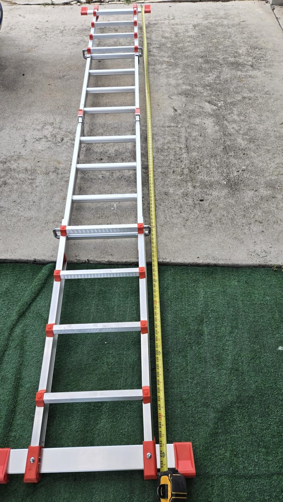 Soctone Ladder, A Frame Extension Ladder, 14 Ft Multi Position Ladder customer photo 1