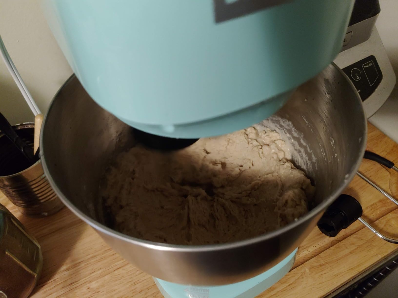 Dash Stand Mixer - Tilt-Head Electric Stand Mixer with Stainless Steel Bowl and Splash Guard For Baking - Navy, 3.5-Quart customer photo 2