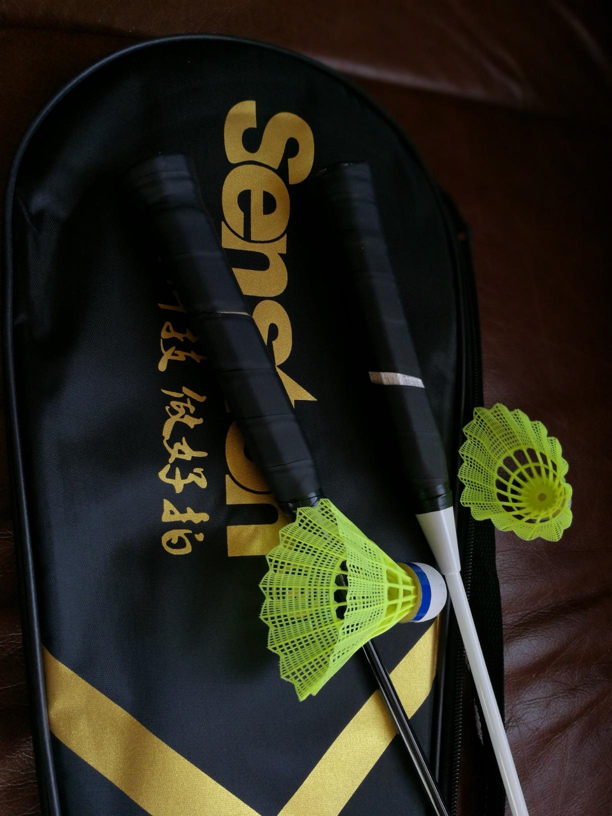Senston Professional 90g Lightweight Badminton Set of 4 for Backyard Games customer photo 2