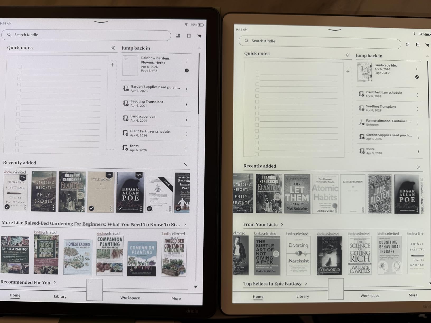 Amazon Kindle Scribe 32GB (newest model) — 11” display with front light, paper-like feel, and no distractions — Write in notebooks, docs, and books. Pen included - Graphite customer photo 1