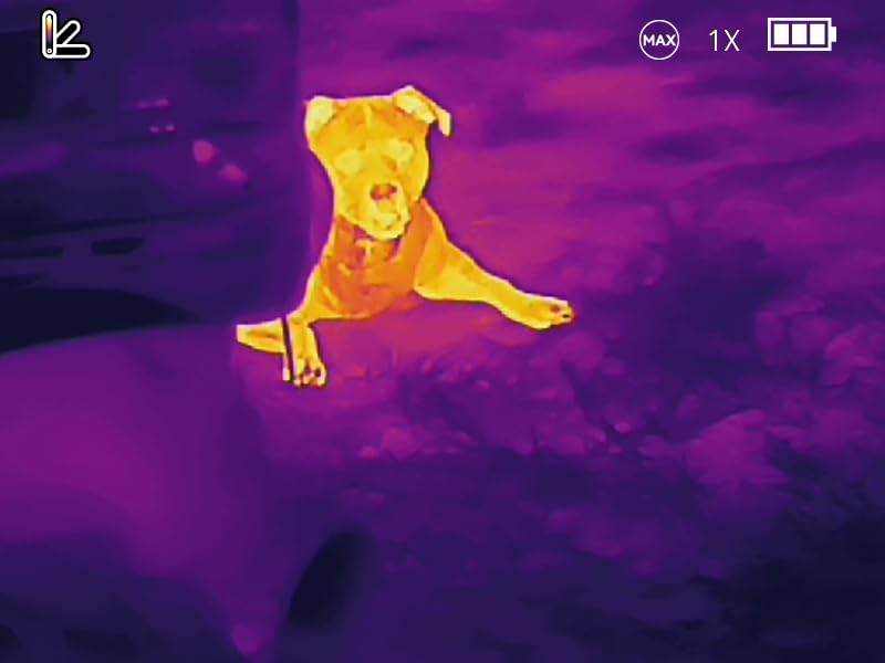 MiLESEEY TNV10PRO Thermal Monocular, 400x300 SR 320x240 IR Resolution, Aircraft Mg-Al Alloy, 13mm 50Hz Handheld Thermal Camera, Night Vision Imager, Hot Spot Tracking customer photo 1