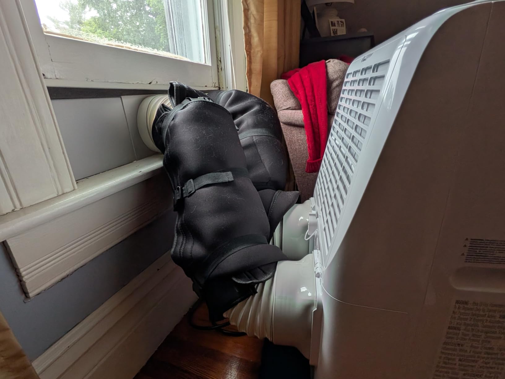 Gasbye Dual Hose Portable Air Conditioner, [2026 Upgraded] Full DC Inverter Compressor, Energy-Saving 13.6 CEER, Low Noise (45dB), Cools Room up to 500 Sq.Ft., Backlit Remote Control, 14,000BTU, White customer photo 2
