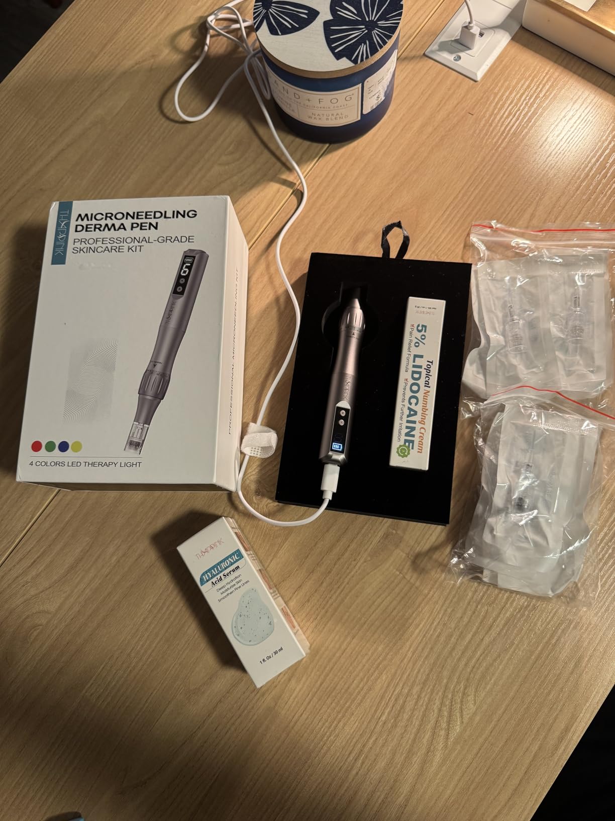 Microneedling Pen Microneedle Derma Roller Pen 0.25mm for Home Use customer photo 1