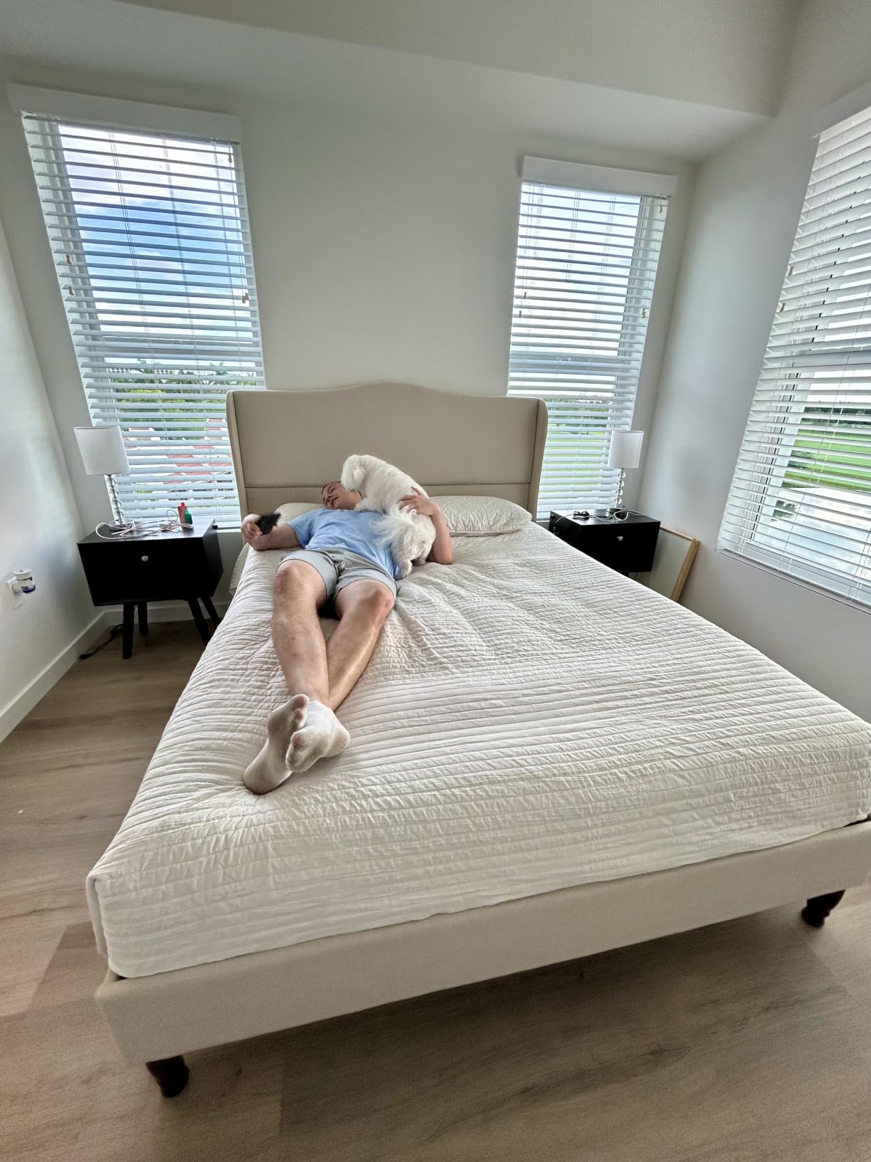 Novilla Bliss Mattress King Size, 14 Inch Gel King Memory Foam Mattress customer photo 1