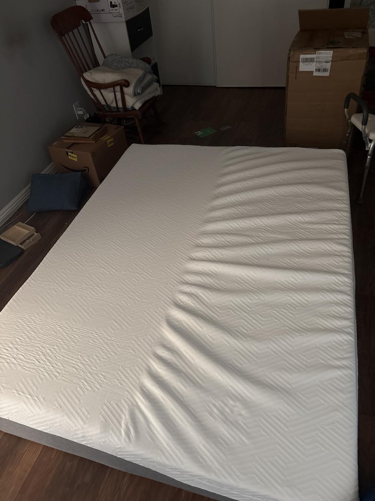 Novilla Bliss Mattress King Size, 14 Inch Gel King Memory Foam Mattress customer photo 2