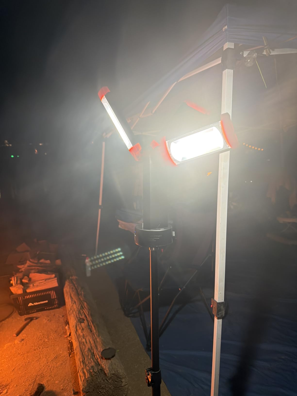 Rechargeable 12000mAh Camping Light with Adjustable Stand customer photo 1