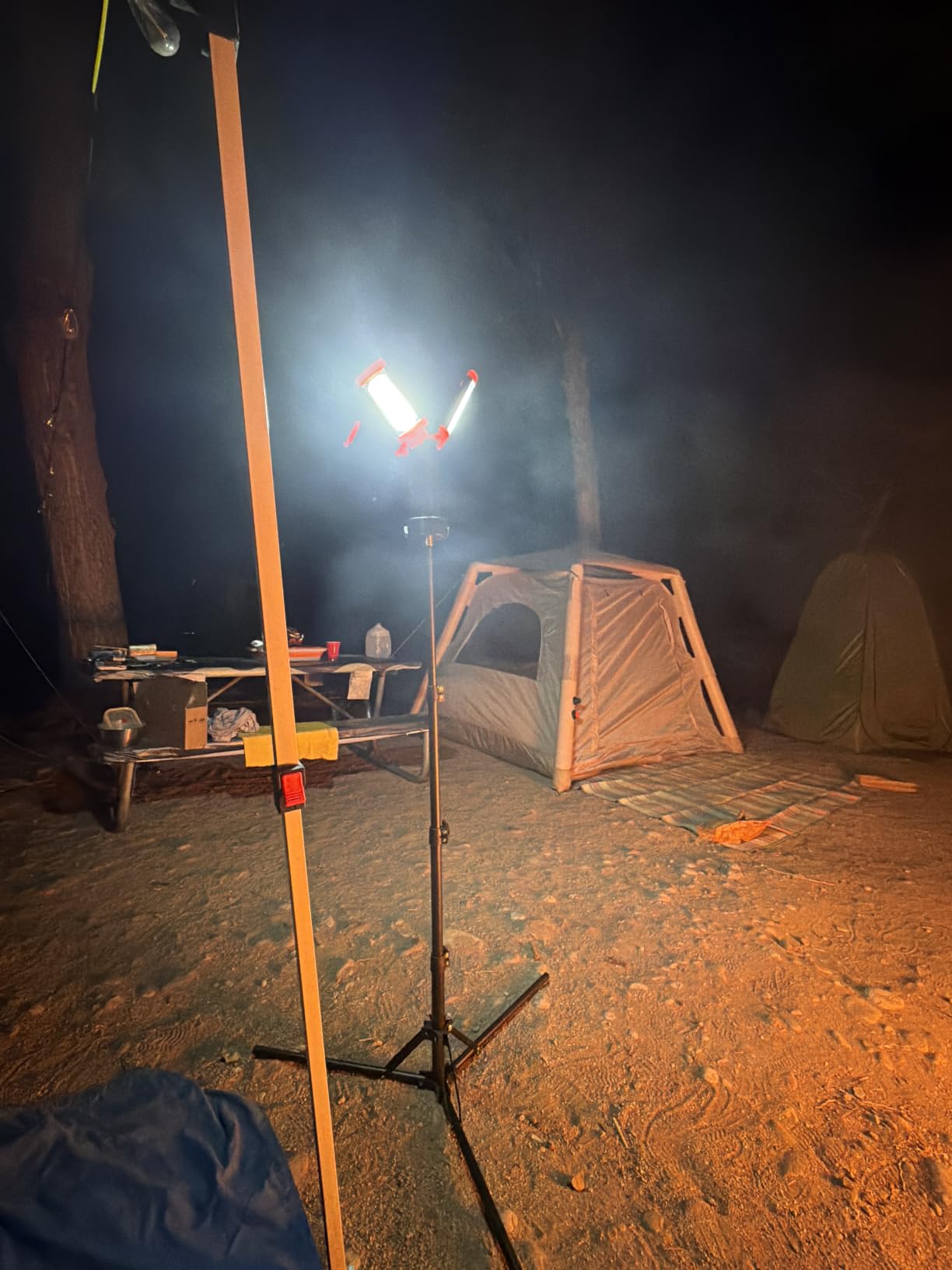 Rechargeable 12000mAh Camping Light with Adjustable Stand customer photo 2