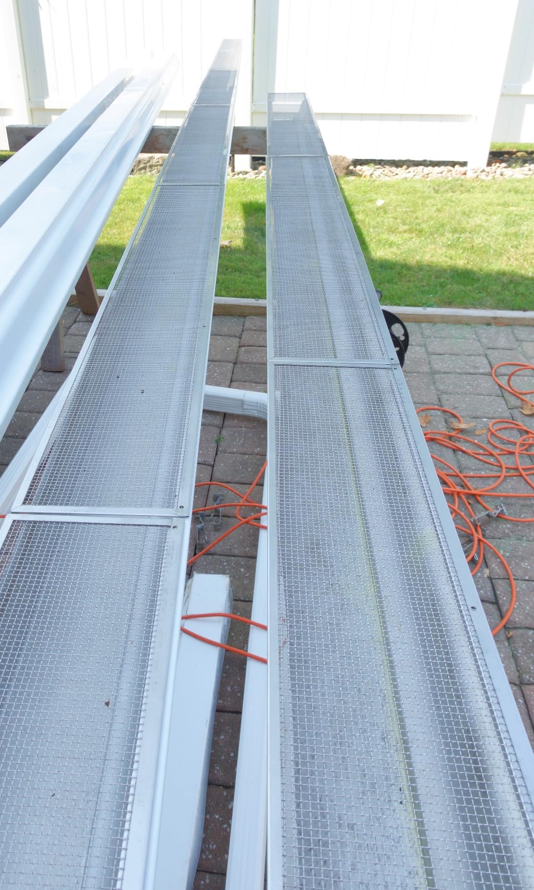 6 Inch Gutter Guard, 100% Stainless Steel High-Flow Leaf Screen customer photo 1