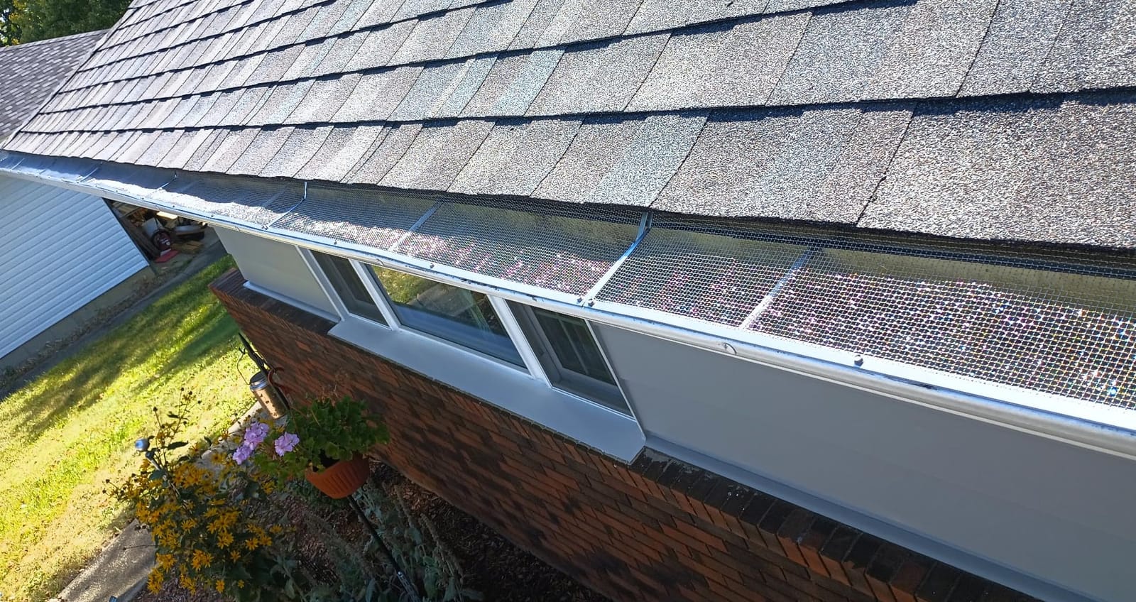6 Inch Gutter Guard, 100% Stainless Steel High-Flow Leaf Screen customer photo 2