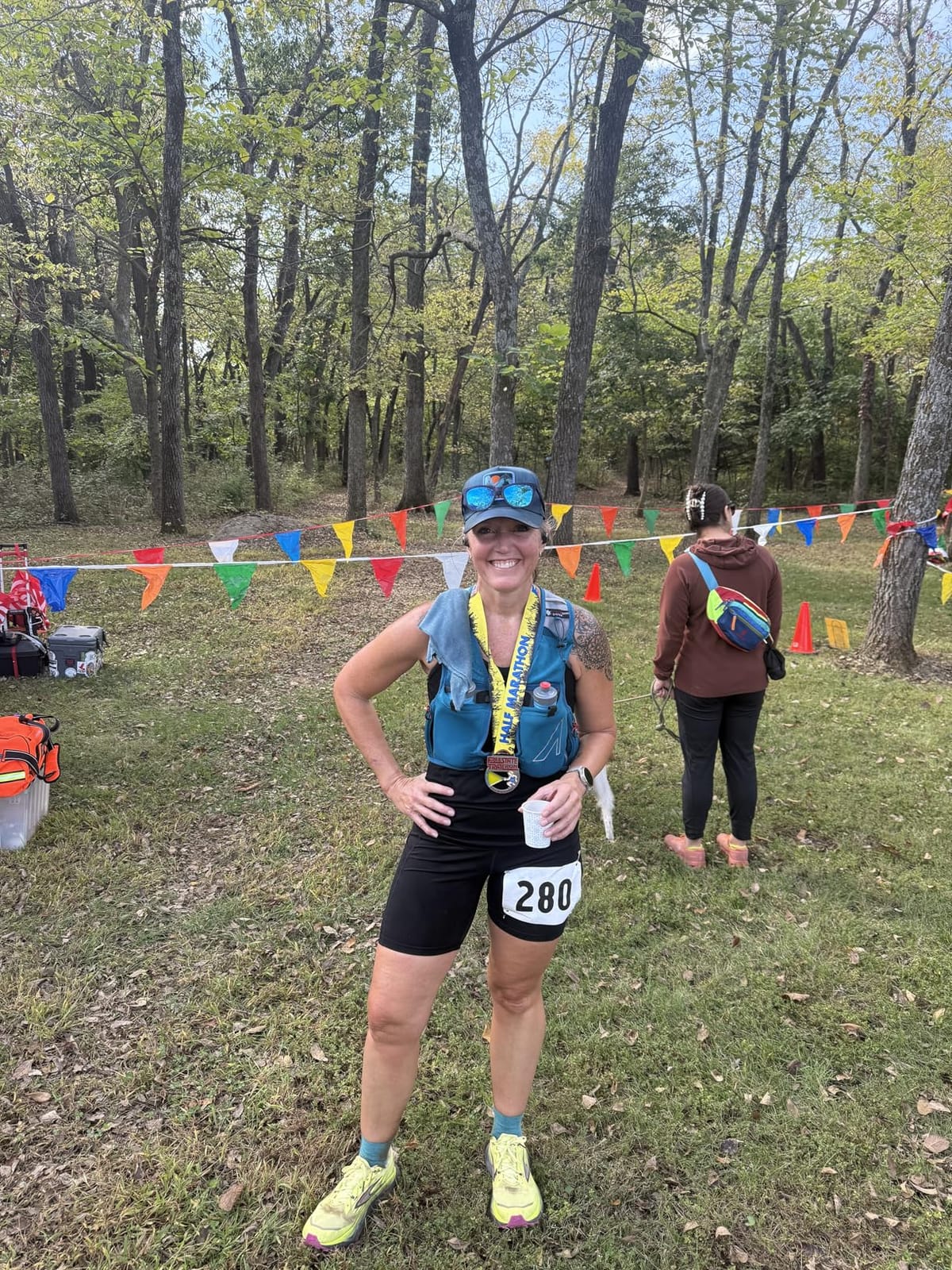 UltrAspire Alpha Unisex Race Vest Hydration Pack - 6 Liter and 9 pockets Running Vest w/Fluid Capacity 2L Reservoir, 2 x 550 mL UltraFlask, and 2 x 500 mL Softflasks (Sold Separately Unless Specified) customer photo 2