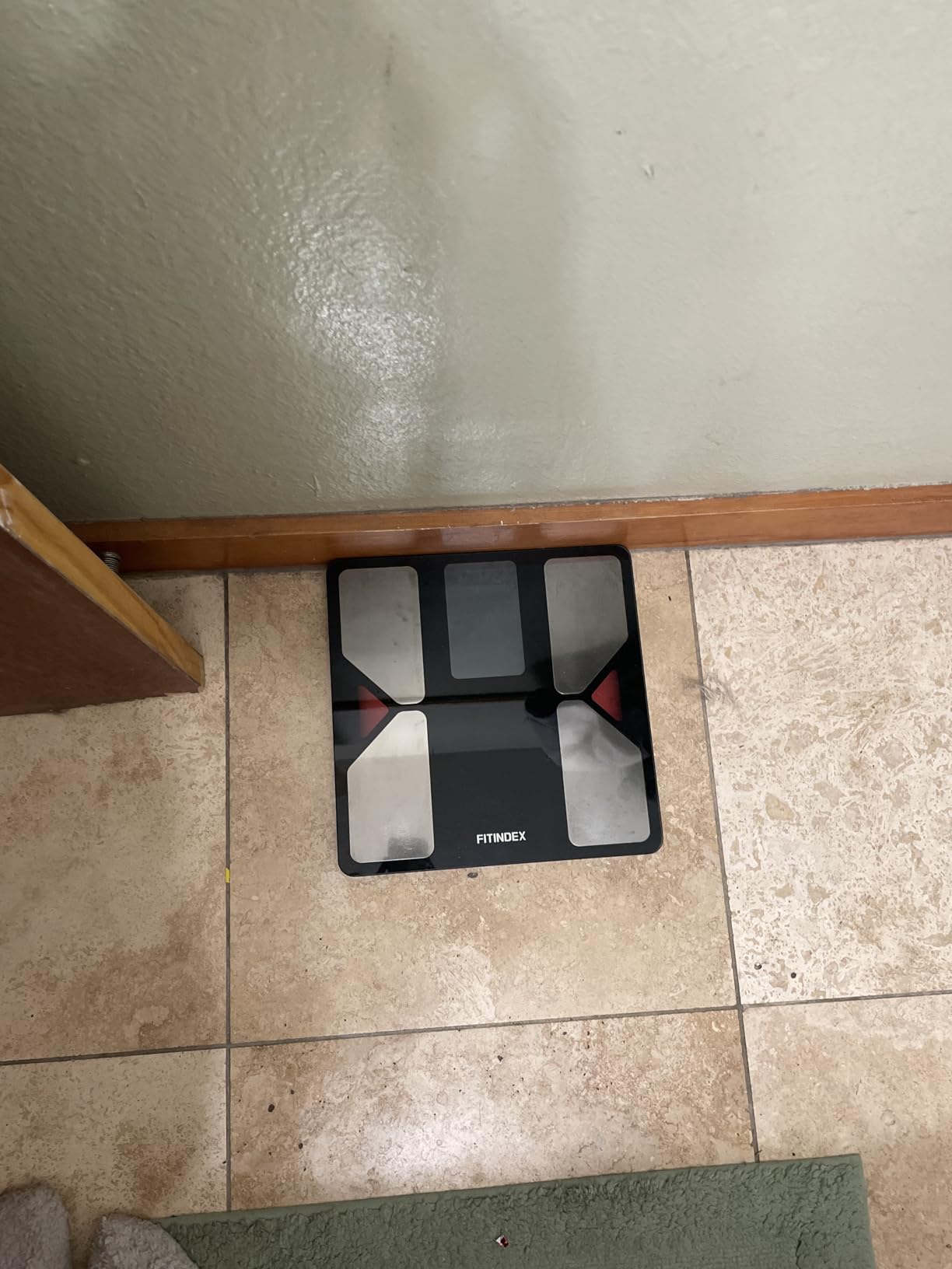 FITINDEX Smart Scale for Body Weight, Body Fat, Bmi, 7-in-1 Display, 500Ibs customer photo 1