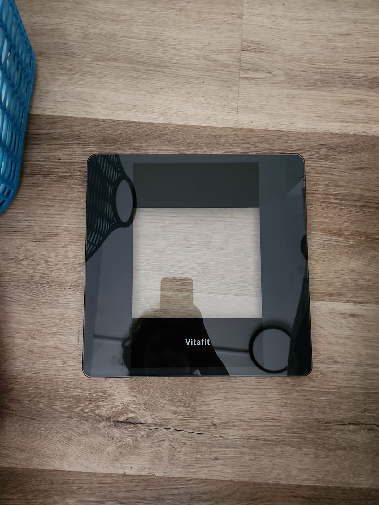 Vitafit 660lb Smart Bathroom Scale for Body Weight Accuracy 0.1lb,LED,Black customer photo 1