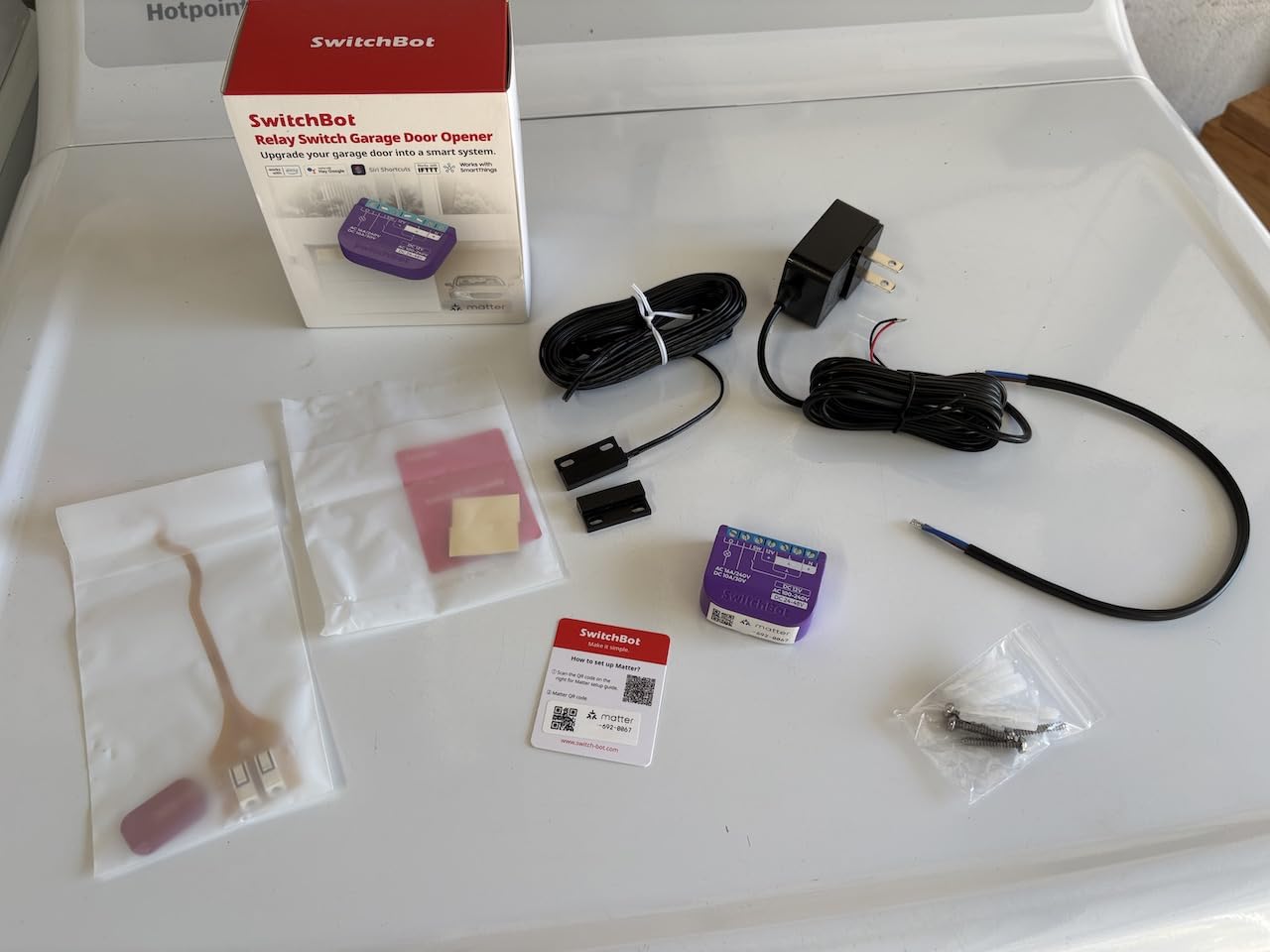 Switchbot Smart Garage Door Opener w/Remote, Matter Certified, Alexa/Google/Siri/IFTTT/Smartthings Supported, Most Garage Door Supported, App&Remote Control, Multiple Notification Modes, No Hub Needed customer photo 2