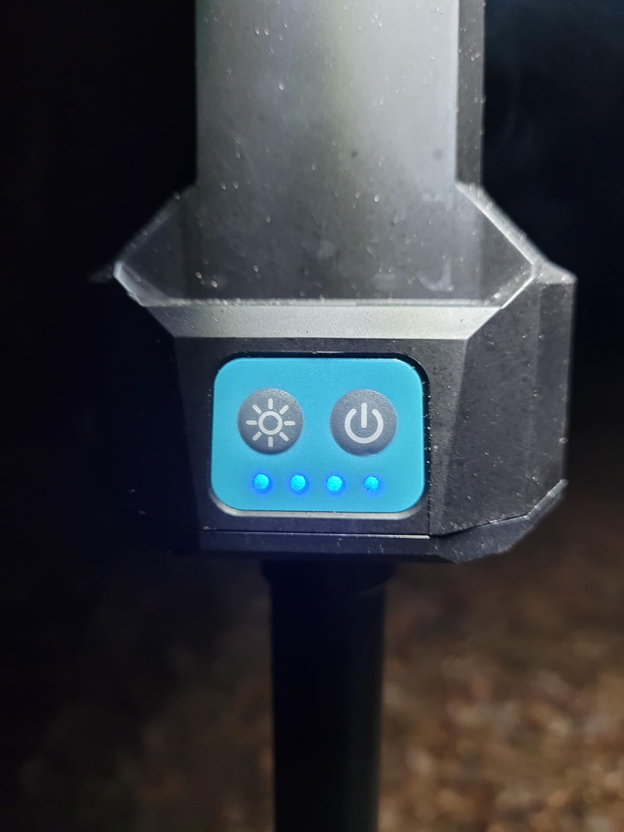 gogonova 2026 Rechargeable Work Light with Stand, 4 in 1 Cordless Camping Light, 700/1200/2200 Lumens, 4000/6500K Dimmable LED Work Lamp with Detachable Tripod(Grey) customer photo 2