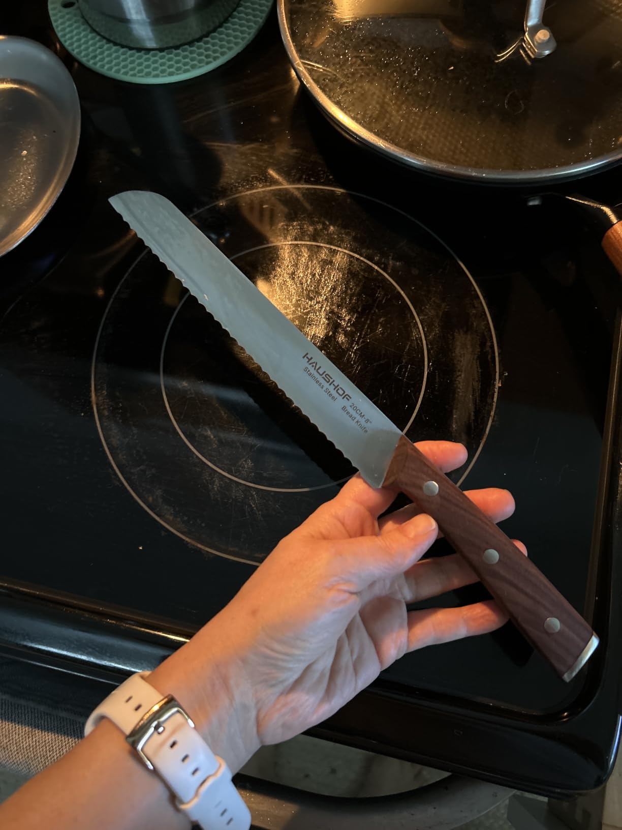 imarku Brisket Knife 12 Inch, Japanese High Carbon Stainless Steel customer photo 1
