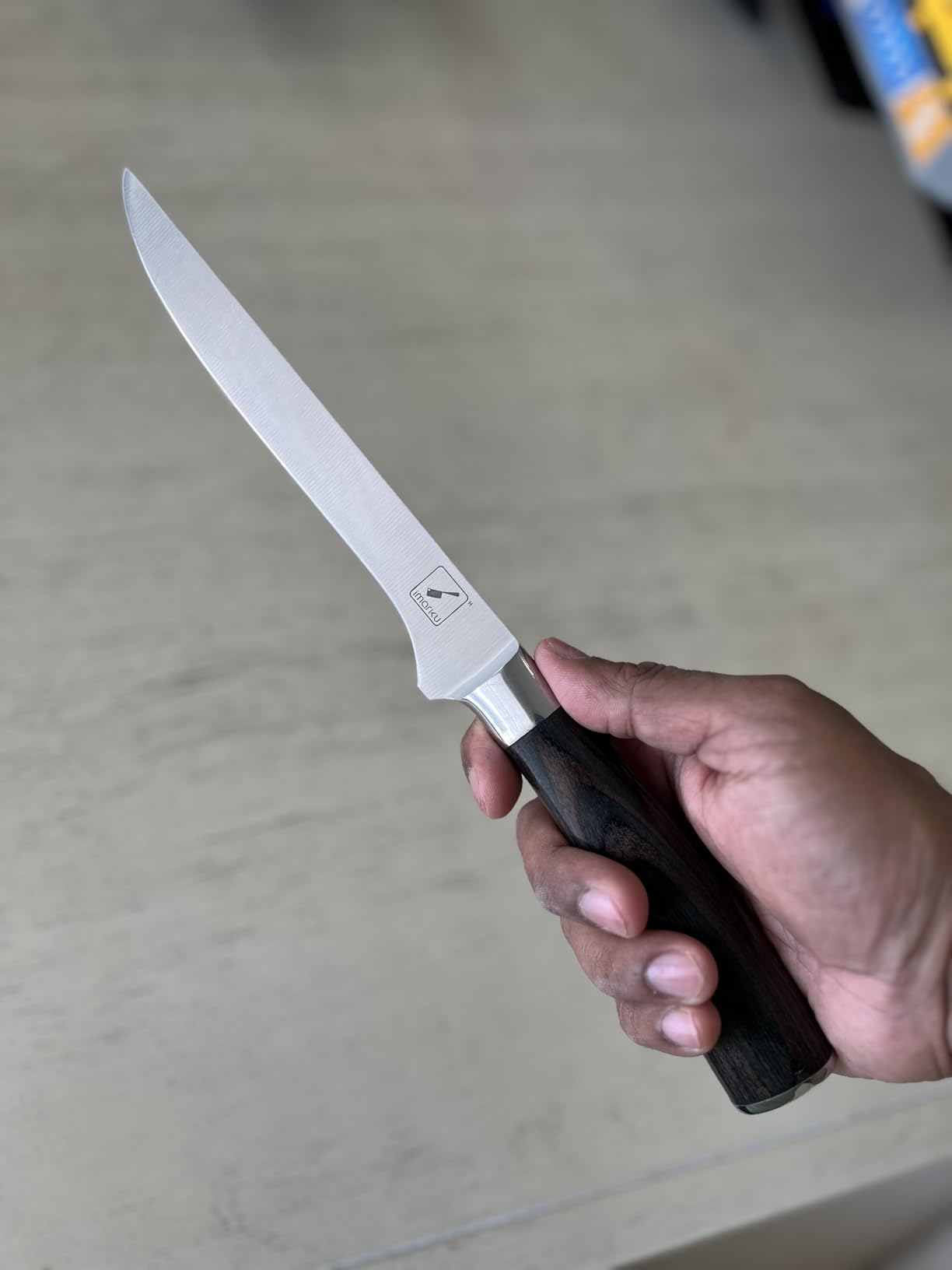 imarku Brisket Knife 12 Inch, Japanese High Carbon Stainless Steel customer photo 2