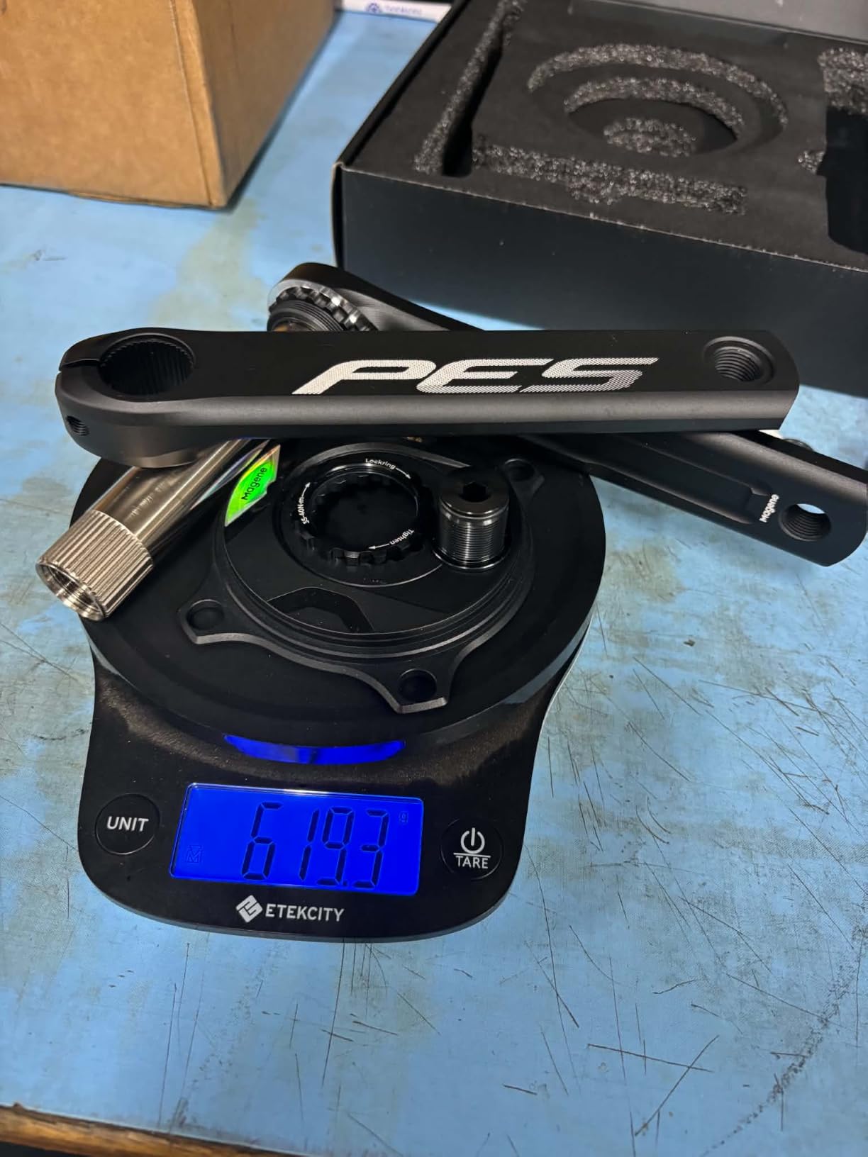 Magene PES P505/P515 Power Meter Crankset - ±1% Accuracy, 625g Lightweight, 380H Battery, 110BCD, ANT+/Bluetooth, IPX7 Waterproof for Cycling customer photo 1