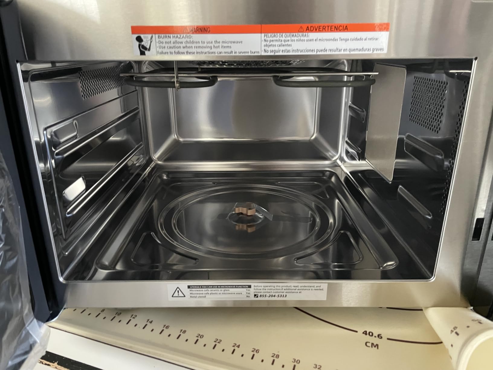 TOSHIBA OptiChef PRO MAX Air Fryer Combo Microwave Oven, 1.3 Cu.Ft, 1100W customer photo 2